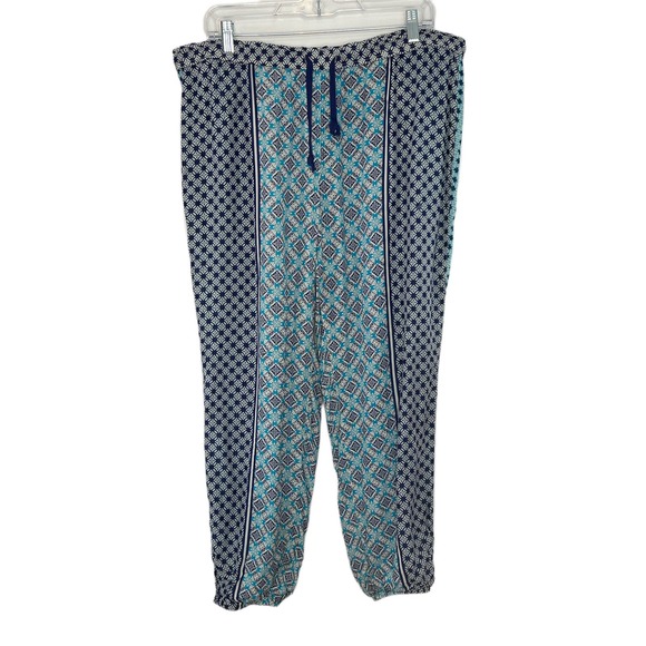 Tommy Bahama Pants - Women's Tommy Bahama Geo Pants Easy Pull on Style Size L